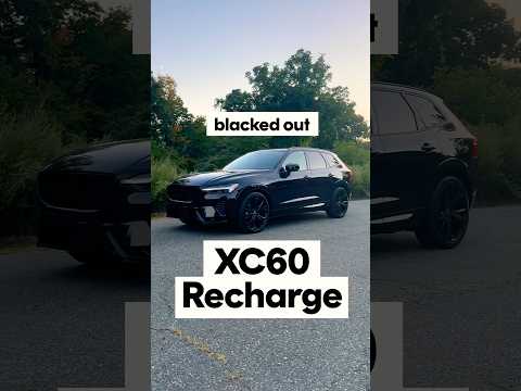 The BLACK EDITION Volvo XC60 Recharge!!