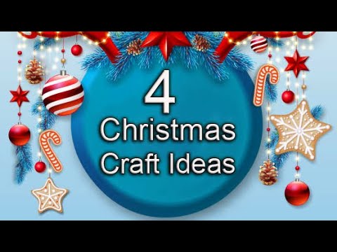 4 DIY Christmas Crafts Ideas ❄️ Simple & Affordable Diy Christmas decorations ideas for home