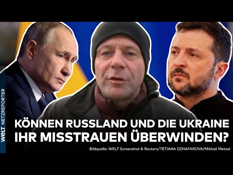 PUTINS KRIEG: Gegenseitiges Misstrauen ist "das größte Handicap auf dem Weg zum Frieden"