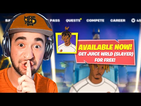 Unlocking JUICE WRLD *FREE* Skin In Fortnite!