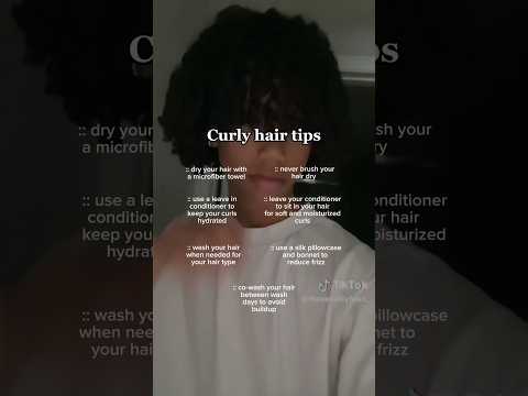 Curly hair tips 🧑🏾‍🦱 #advice #tips #fypシ #shorts #fyp #curlyhair #curlyhairtips #hair #haircare