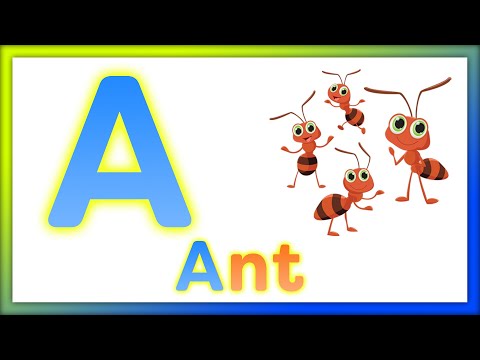 Letter A | Apple, Arrow & Ant