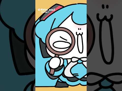 にせもの～！！！ #なにかしら鑑定ダンス #儒烏風亭らでん #初音ミク #animation  #shorts