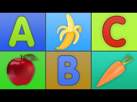 Phonics Food Song | Learn ABC Alphabet with Food | ABC Phonics for Kids