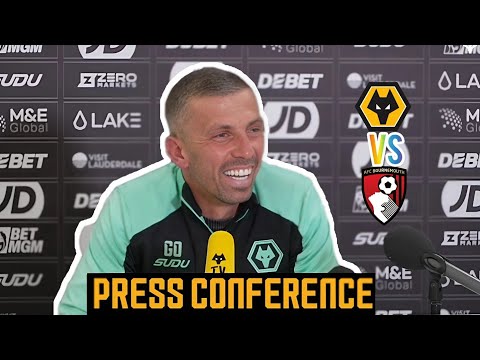 Gary O'Neil WARNS Wolves Players of BOURNEMOUTH'S FIERCE PRESSING! Wolves V B'mouth PRESS CONFERENCE