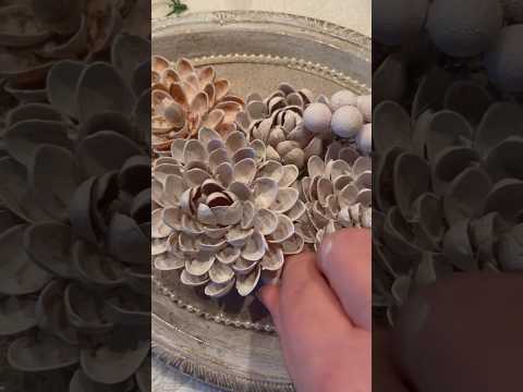 Pistachio shells make gorgeous flowers in seconds #flowermaking #easycraft #shorts