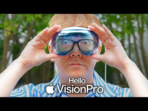 【74万円】Apple Vision Pro 実際どんな感じかガチ開封レビュー！【外出使用検証】