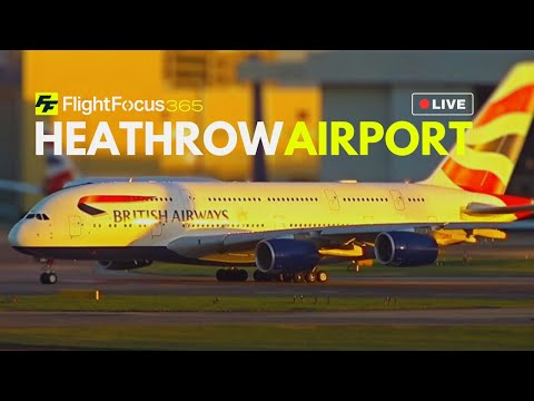 Heathrow Airport Live LHR - Tuesday 18th Feb 2025