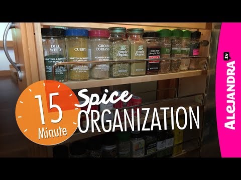 Spice Organization (Quick 15-Minutes!)