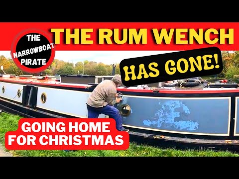 Where’s the Wench gone ? | NARROWBOAT Painting | Family CHRISTMAS [Ep 85]