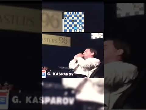 When Garry Kasparov blundered against Vishy Anand