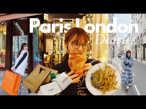 【ヨーロッパVLOG】新婚旅行パリ〜イギリス編🇫🇷🇬🇧アウトレットでGETしたブランド品紹介も🛍️【Part.2】