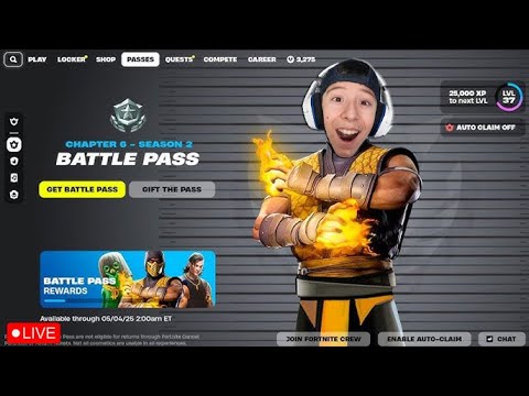 LIVE! -  NEW FORTNITE UPDATE COUNTDOWN!