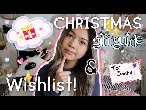 CHRISTMAS GIFT GUIDE AND WISHLIST! | ft. BOKKSU