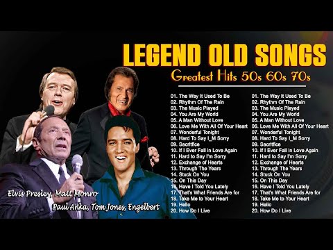 Unforgettable Oldies But Goodies Songs From 50s 60s & 70s 🎶 Matt Monro, Tom Jones, Engelbert, Elvis