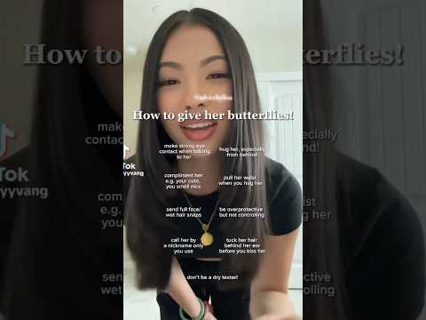 How to give her butterflies! 🦋 #advice #tips #viral #crush #her #crushing #butterflies #fyp #shorts