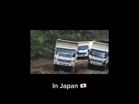 Japan vs Russia truck #funny #japan #vs #russia #moskau