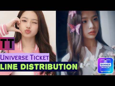 Universe Ticket - TT (TWICE) | Line Distribution