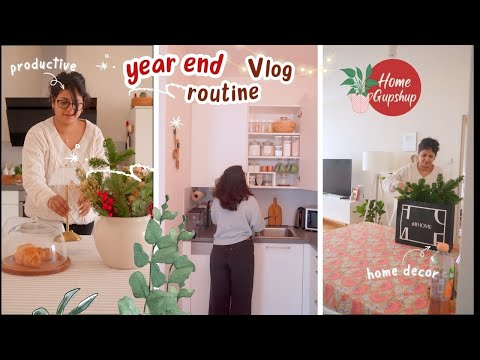 My perfect Year-end routine VLOG | A day out for shopping | De-cluttering home | Home Decor