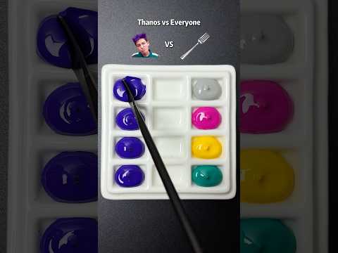 Squid Game Thanos vs others Guess the mixed colors #squidgame2 #satisfying #sharkzhan