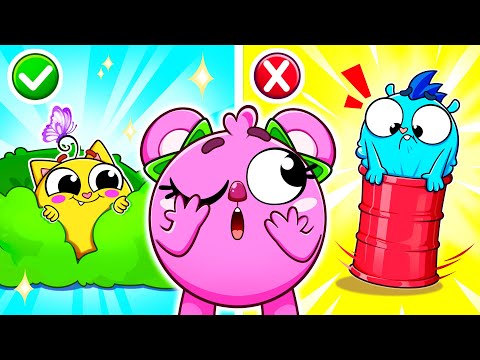 Play Games Safely 🙈🙀 Hide and Seek | Funny Kids Songs 🐱🐨🐰🦁 And Nursery Rhymes by Baby Zoo