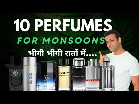 10 Perfumes मानसून के लिए | Best Monsoon Perfumes For Men | Top 10 Perfumes For Men 2024