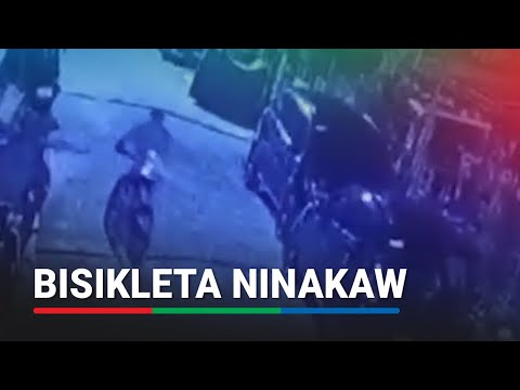 Kawatan nagnakaw ng bisikleta sa Maynila sapul sa CCTV | ABS-CBN News