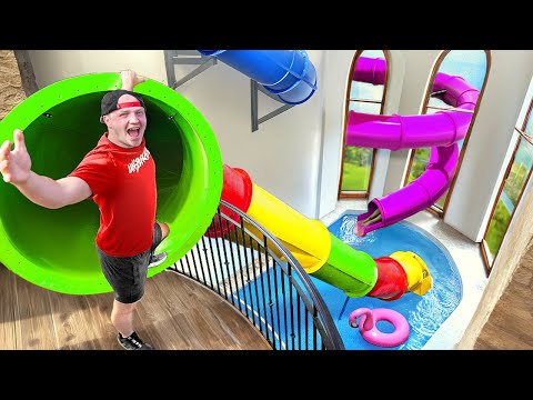 I Turned My House Into a Waterpark!