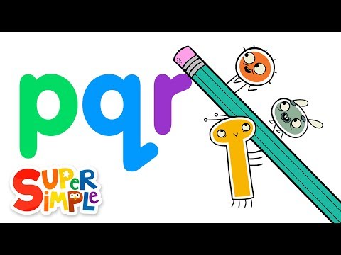 The Letters P-Q-R | Pratfall ABCs | ​​🌈 Super Simple ABCs