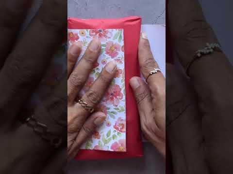 Easy Chocolate Gift Wrap Idea for Valentines Day | DIY Chocolate Gift Packing | Easy Gift Wrap