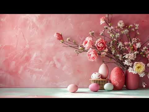 TV Art Easter Screensaver Spring Decor Ambience Calm Relaxing Instrumental