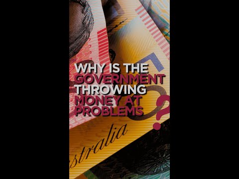 Why is the government throwing money at problems? | Kerrynne Liddle