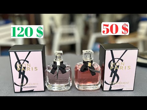 Fake vs Real Yves Saint Laurent Mon Paris Perfume