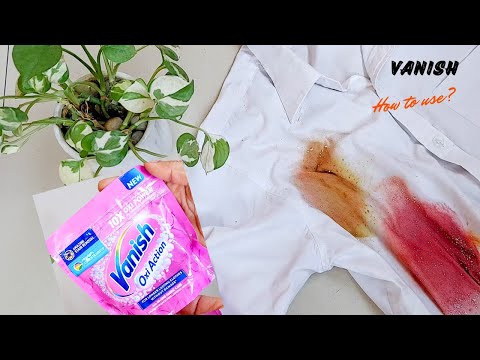 Vanish Oxi Action Powder Review & Demo | How to Use Vanish | Vanish Fabric Stain Remover