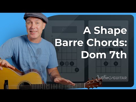 A Shape Barre Chords: Dominant 7ths (perfect for Blues!)