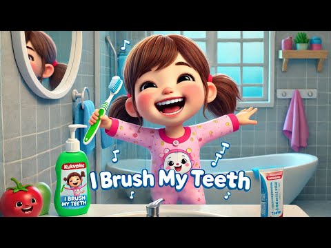 I Brush My Teeth | Healthy kids song #nurseryrhymes #childrenshealth #healthyhabits