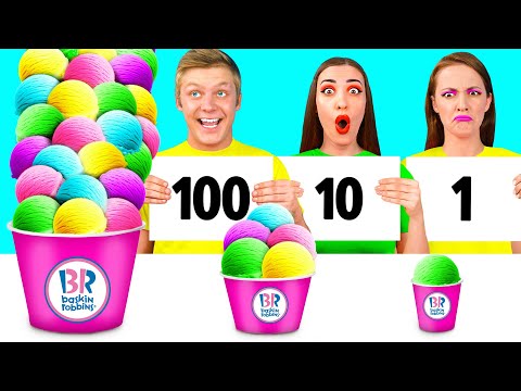 100 Layers of Food Challenge | Prank Wars by RaPaPa Challenge