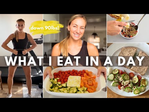 What I Eat in a Day after losing 90lbs | Healthy Recipe Ideas