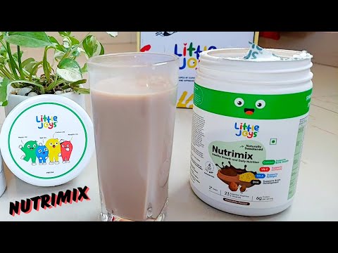 Little Joys Nutrimix Powder & Demo | How to use Nutrimix ?  Is This the Best Health Drink for Kids?