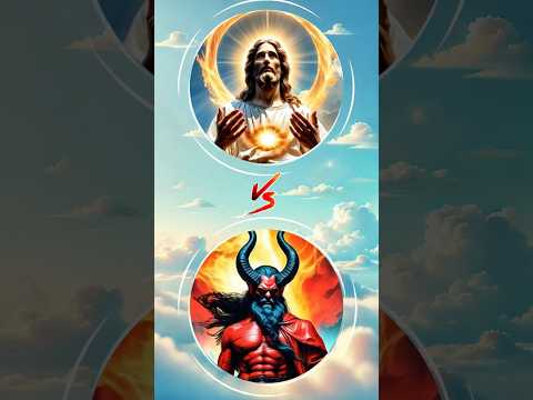 Jesus Vs Satan! Subcribe if you choose God #jesus #god #jesuschrist #jesusvssatan #jesusvsdevil