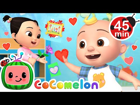 I Love My Family, Friends, and Pets! Valentine's Day ♥ + MORE CoComelon Nursery Rhymes & Kids Songs