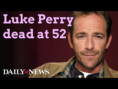 Luke Perry, '90210' & 'Riverdale' star, dead at 52