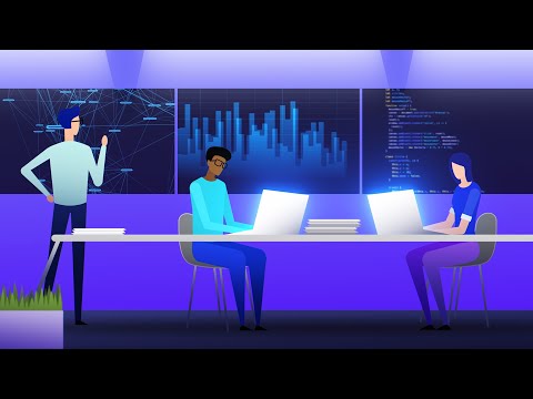 IT technology Startup Office Explainer Background video | Footage | Screensaver