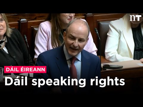 Taoiseach slams Opposition's "herd-like attitude" in heated Dáil row over speaking rights