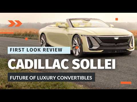 Cadillac SOLLEI Concept First Look Review | The Future of Bespoke Luxury Convertibles