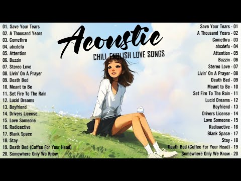 Top Acoustic Chill Songs 2025 Cover 💖 Soft Acoustic Cover Songs 2025 Playlist