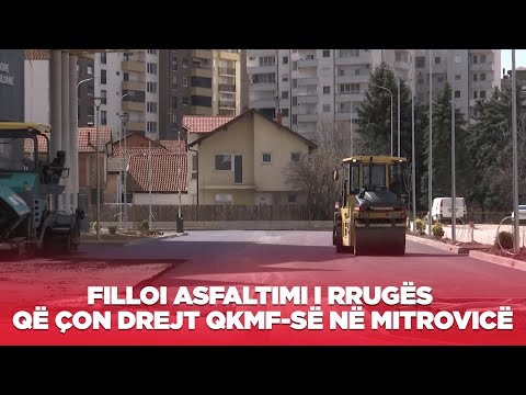 Filloi asfaltimi i rrugës që çon drejt Qendres Kryesore te Mjekësisë Familjare në Mitrovicë