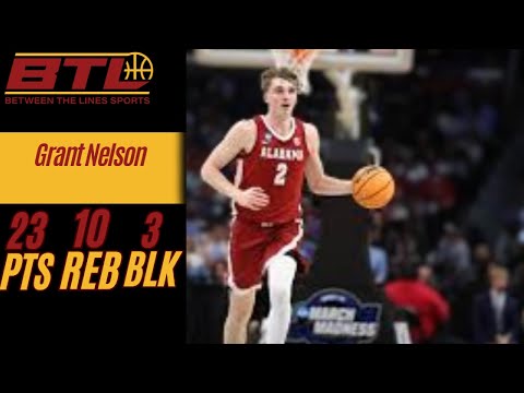 Grant Nelson 23 PTS 10 REB 3 BLK vs North Dakota