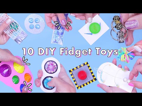 10 DIY Best Compilation TIKTOK POP IT Fidget toys! VIRAL TikTok anti-stress fidgets