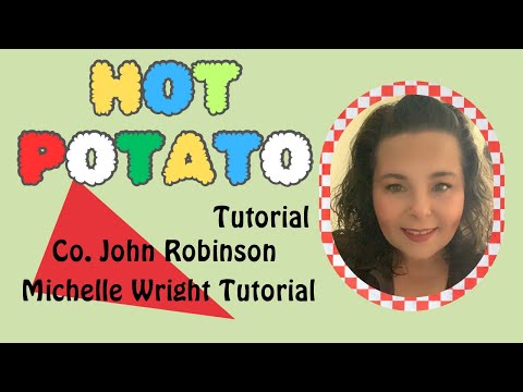 Hot potato line dance tutorial Intermediate choreography by John Robinson